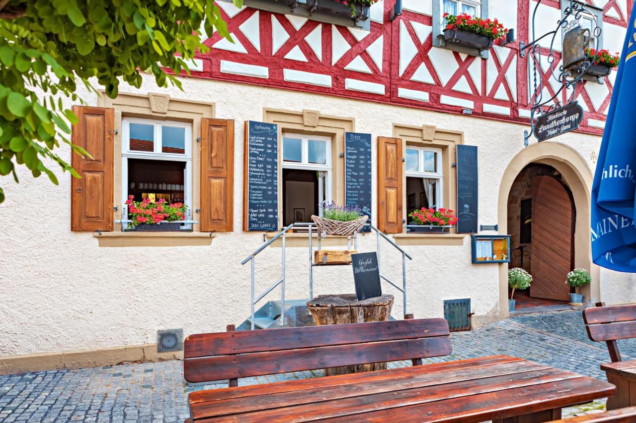 Fraenkische Landherberge, Hotel Garni Sesslach المظهر الخارجي الصورة