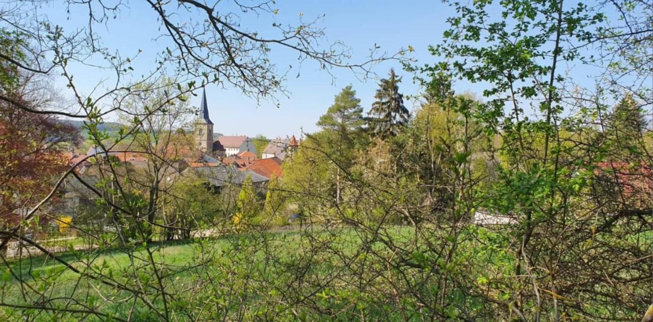 Fraenkische Landherberge, Hotel Garni Sesslach المظهر الخارجي الصورة